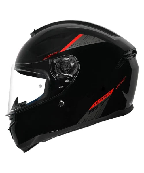 MT Hummer B Solid A1 Helmet - Gloss Black