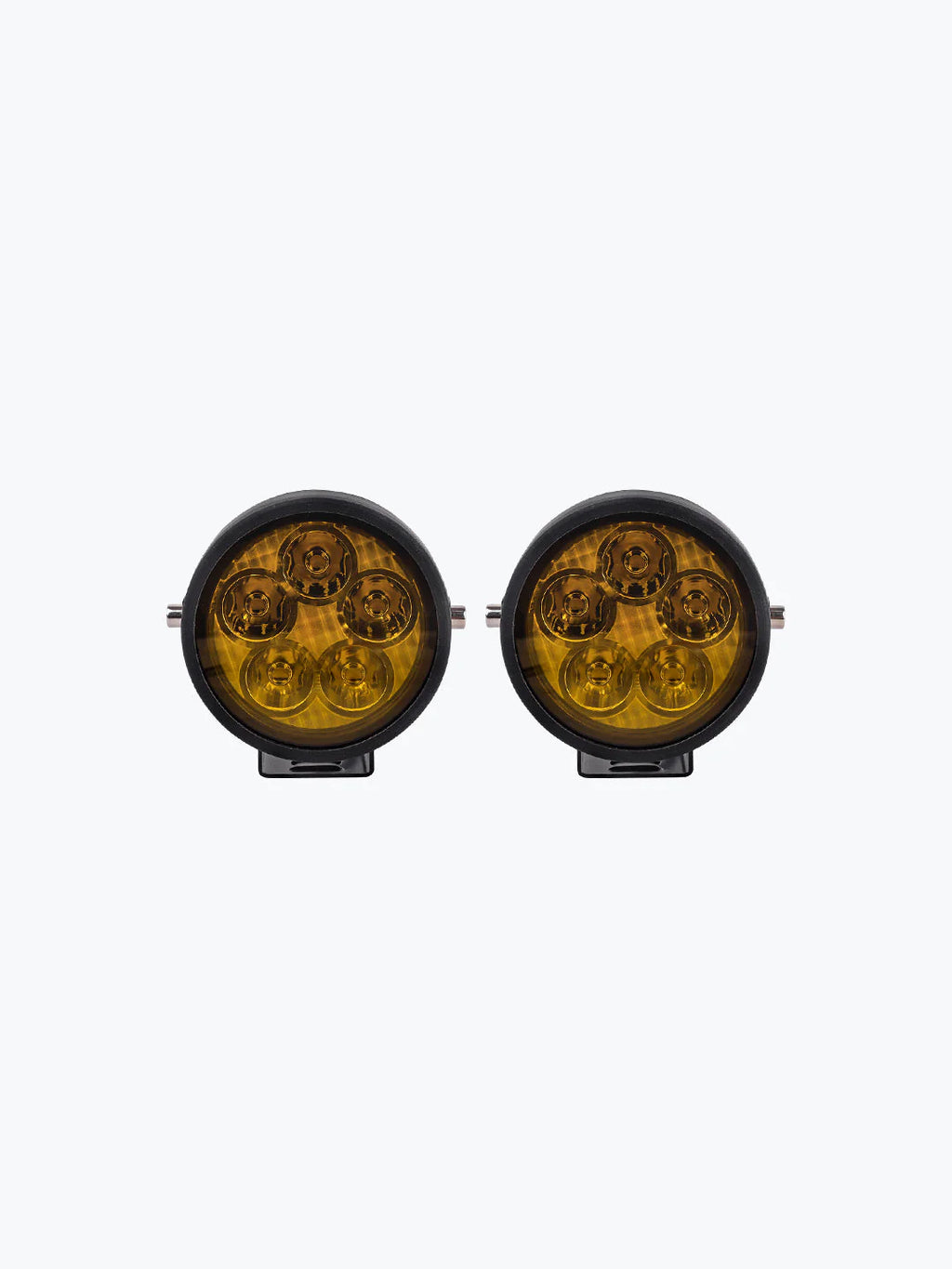 HJG 5 LED Cap Round Pair Foglight