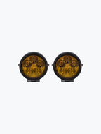 HJG 5 LED Cap Round Pair Foglight