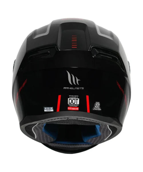 MT Hummer B Solid A1 Helmet - Gloss Black