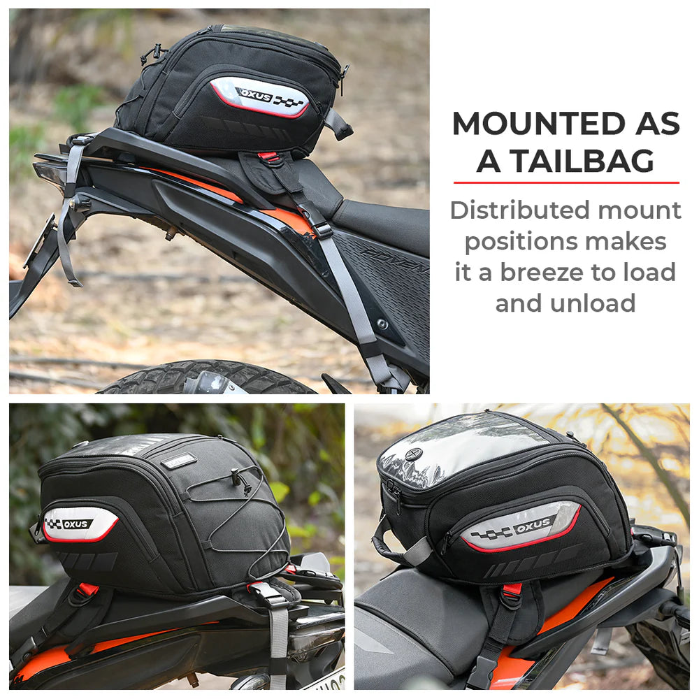 Viaterra Oxus Universal Motorcycle Tank Bag Strap Based - Viaterra