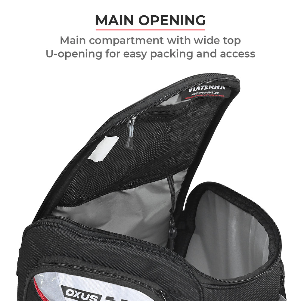 Viaterra Oxus Universal Motorcycle Tank Bag Strap Based - Viaterra