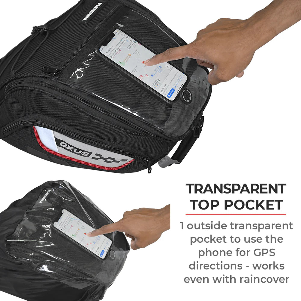Viaterra Oxus Universal Motorcycle Tank Bag Strap Based - Viaterra