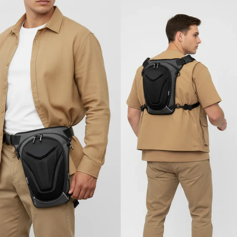Vantora ARC 4IN1 - Thigh Bag & Travel Bag Black