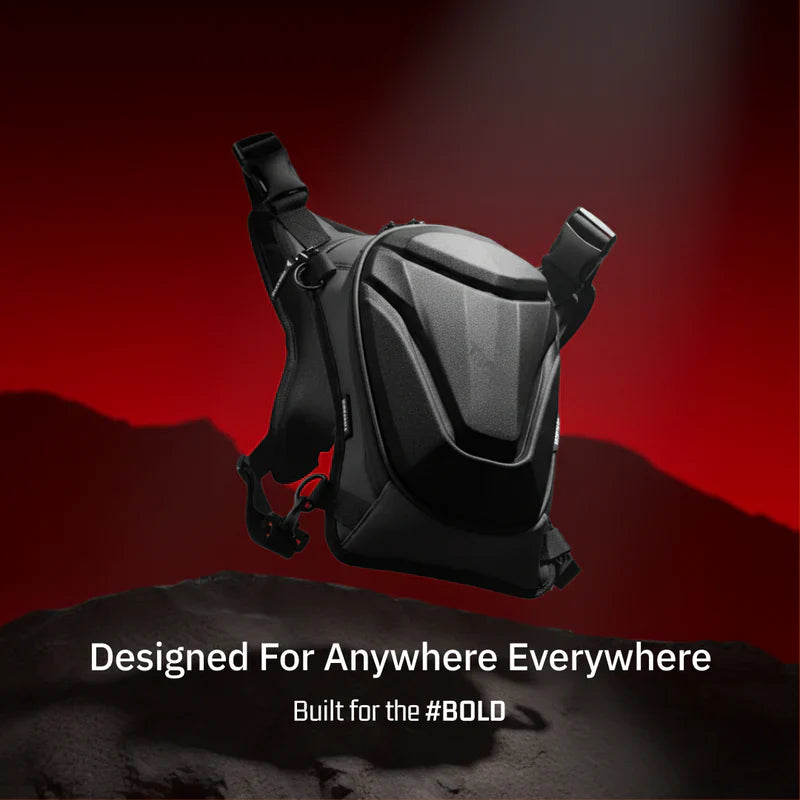 Vantora ARC 4IN1 - Thigh Bag & Travel Bag Black