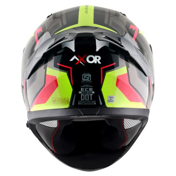 AXOR APEX ROADTRIP BLACK GREY HELMET