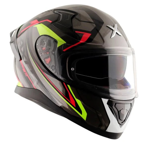 AXOR APEX ROADTRIP BLACK GREY HELMET
