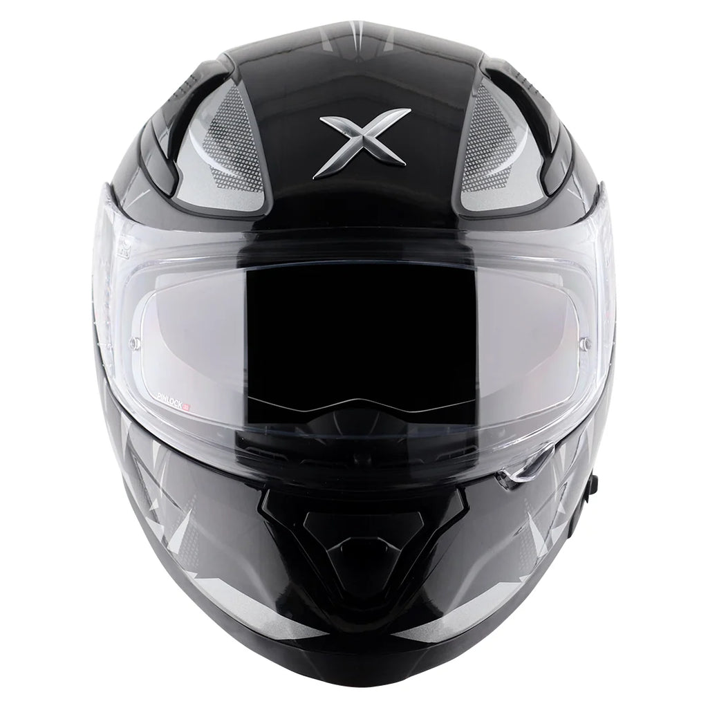 AXOR APEX HUNTER BLACK GREY HELMET