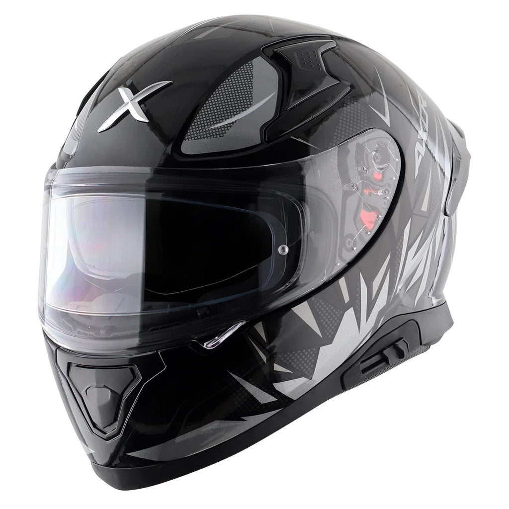 AXOR APEX HUNTER BLACK GREY HELMET