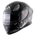 AXOR APEX HUNTER BLACK GREY HELMET