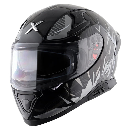 AXOR APEX HUNTER BLACK GREY HELMET