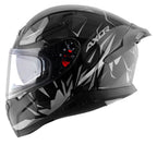 AXOR APEX HUNTER BLACK GREY HELMET