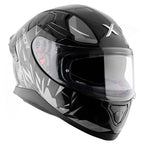 AXOR APEX HUNTER BLACK GREY HELMET