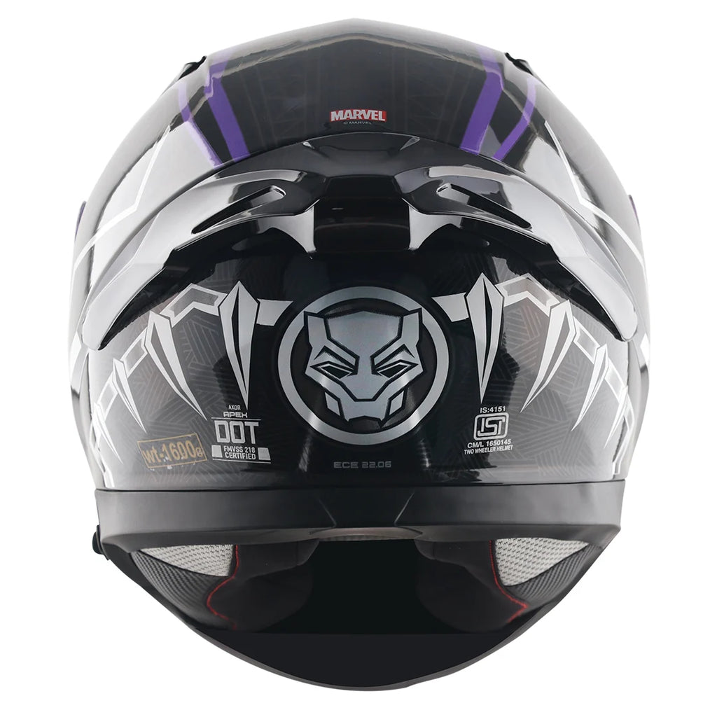 AXOR APEX MARVEL BLACK PANTHER HELMET