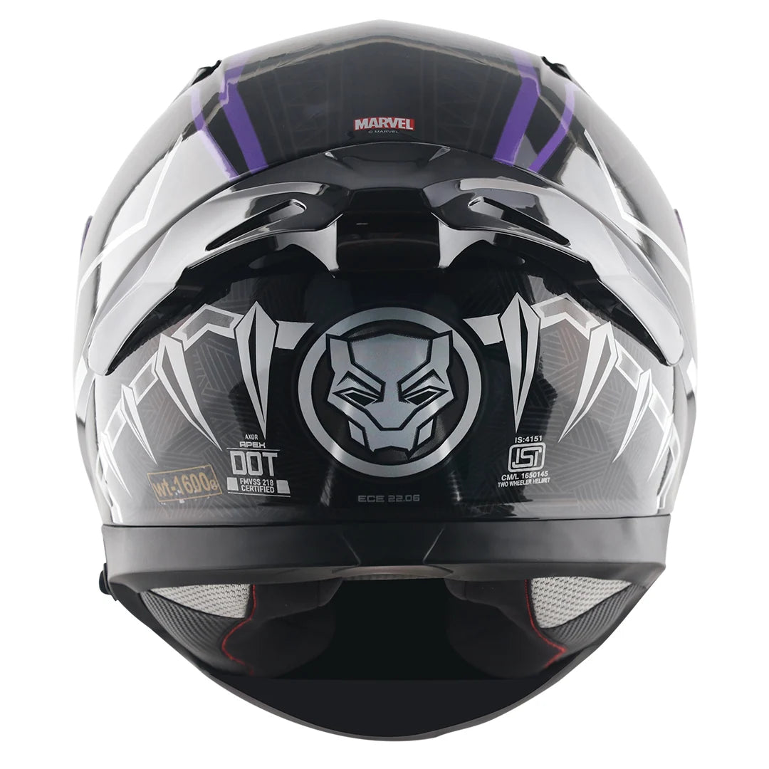 AXOR APEX MARVEL BLACK PANTHER HELMET