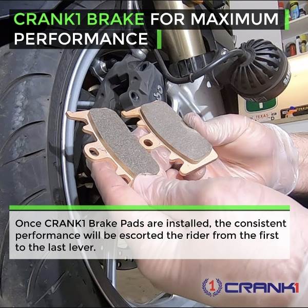 CRANK1 Brake pads Front CB606 - Crank1