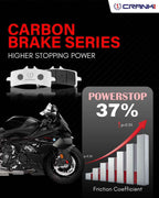 CRANK1 Carbon Brake Pads  - CFB606 - Crank1