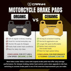 Ceramic Brake Pads - Front - CRM8609 (1 Set)