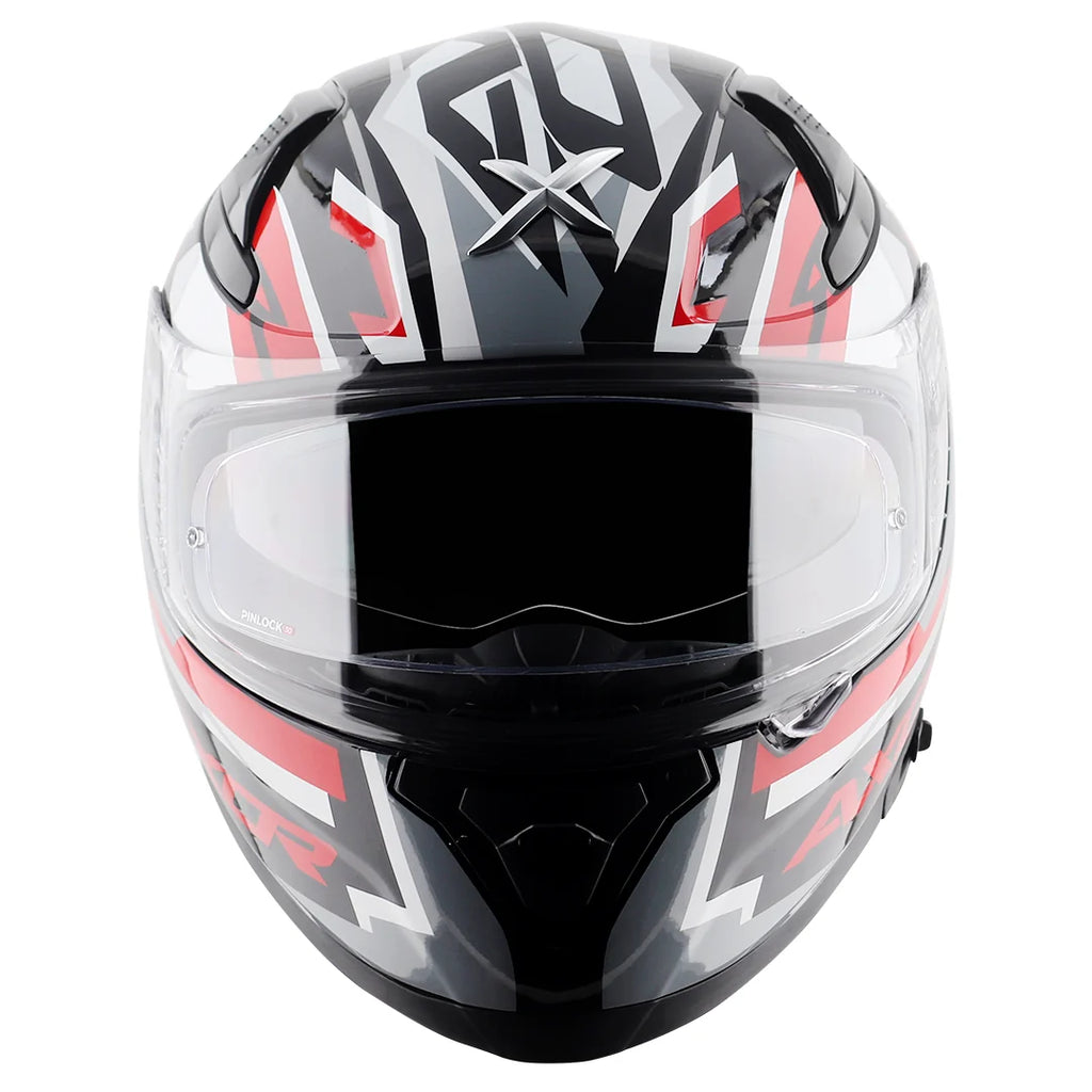 AXOR APEX STREAK BLACK RED HELMET