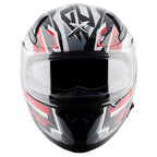 AXOR APEX STREAK BLACK RED HELMET