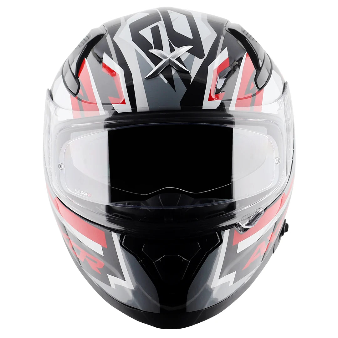 AXOR APEX STREAK BLACK RED HELMET