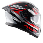 AXOR APEX STREAK BLACK RED HELMET