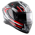 AXOR APEX STREAK BLACK RED HELMET