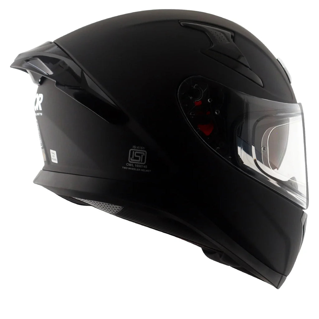 AXOR APEX DULL BLACK HELMET