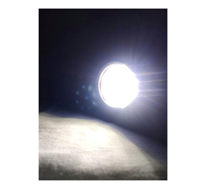 HJG L9X 90W CREE 9 LED Fog Light Auxiliary For Motorcycles With Yellow Filter (1 Pc)