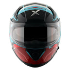 AXOR APEX HEX-2 BLUE RED HELMET