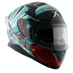 AXOR APEX HEX-2 BLUE RED HELMET