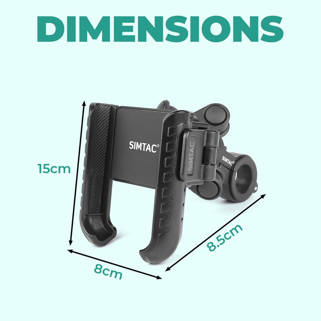Simtac quick lock jaw grip with vibration damper (JQL1-PRO)