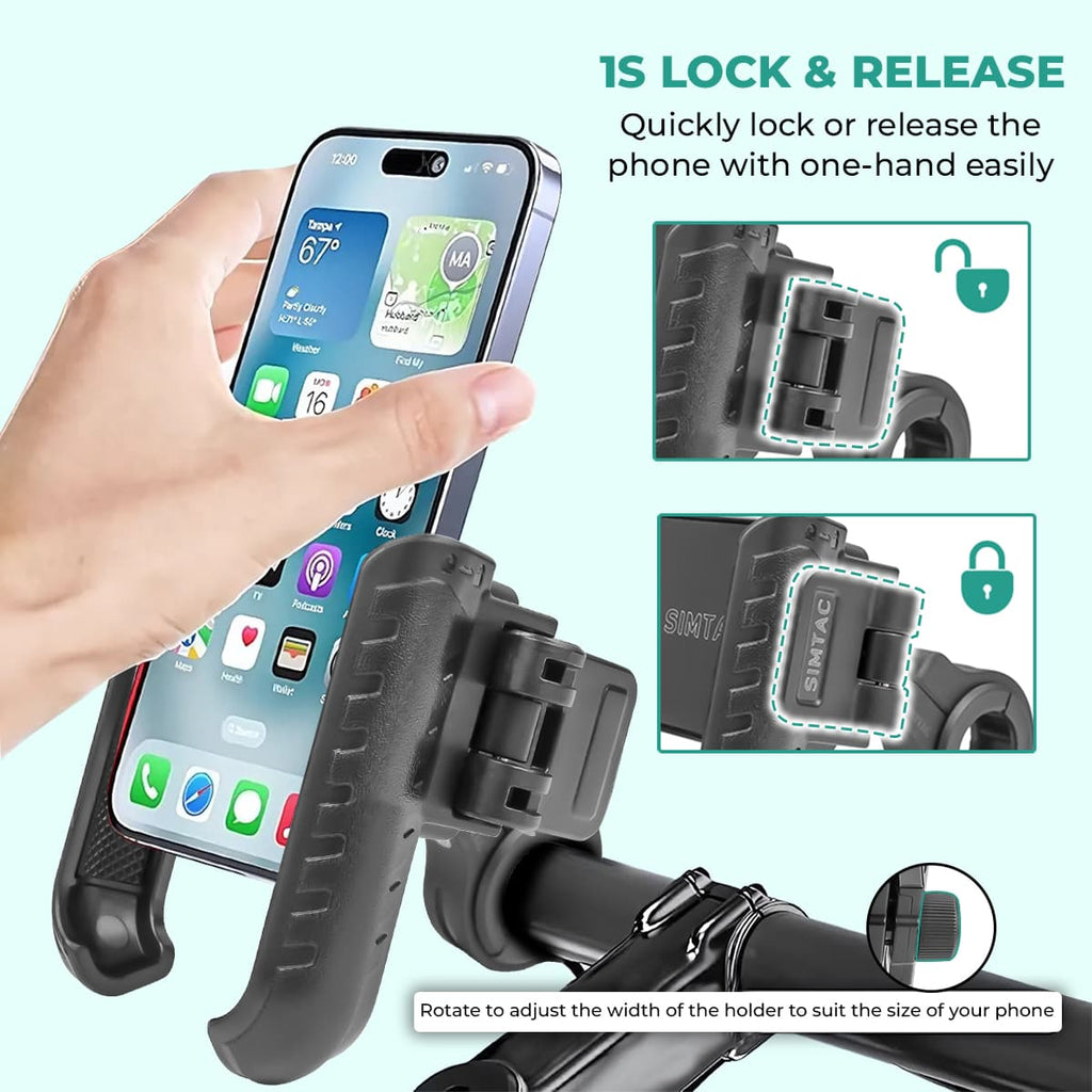 Simtac quick lock jaw grip mobile holder (JQL1)