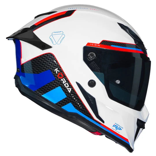 Korda Icon Tokio Helmet White Blue
