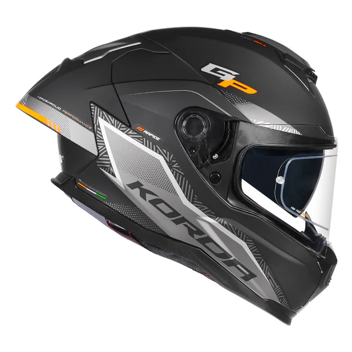 Korda Sonic GP Rapide Helmet (Orange)