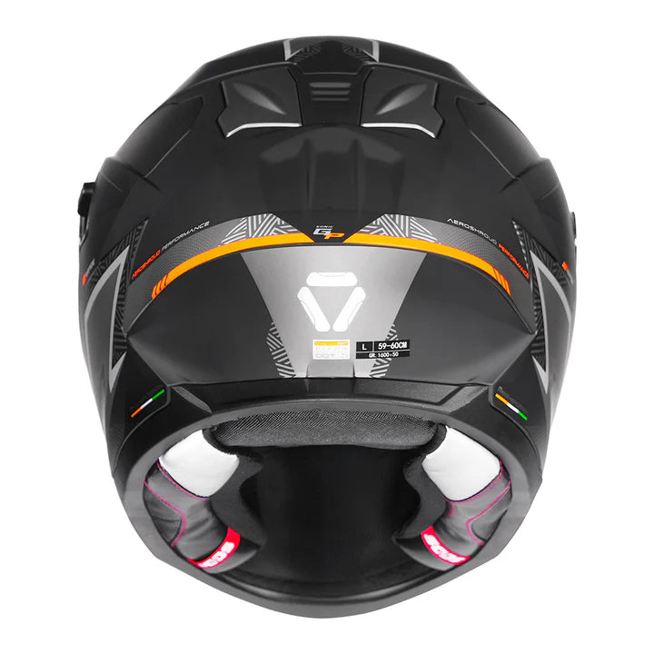 Korda Sonic GP Rapide Helmet (Orange)
