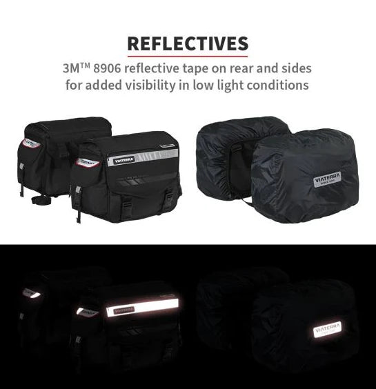 Viaterra LEH 100% Waterproof Saddle Bags - Viaterra