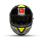 MT Thunder 3 SV Spoiler Nova B62 Gloss Black Grey Neon Yellow