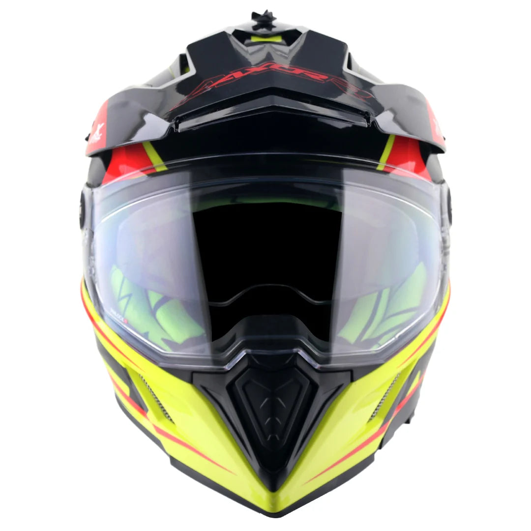 AXOR X-CROSS DUAL VISOR FLAGSTAFF HELMET