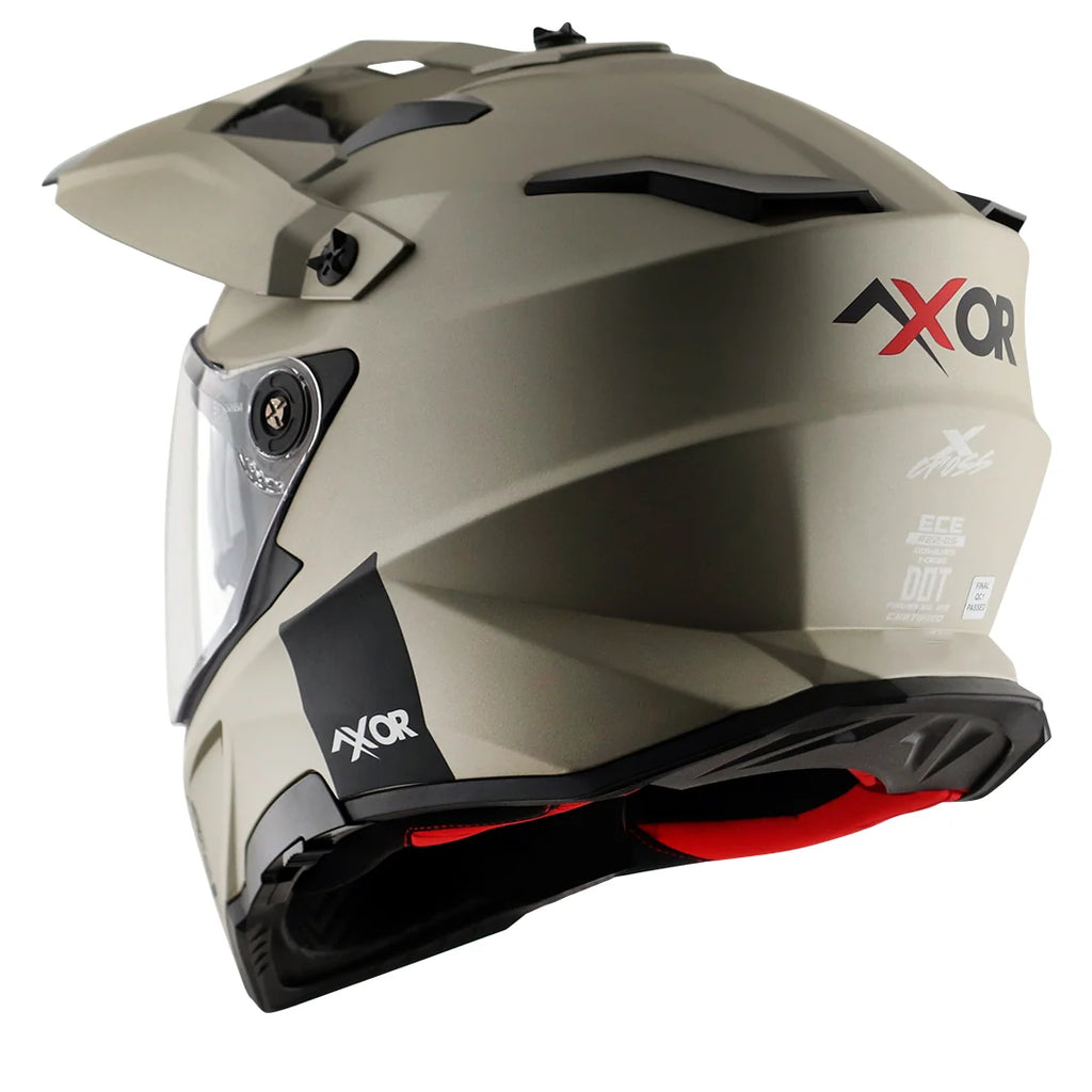 AXOR X-CROSS DUAL VISOR HELMET