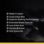 Vesrah SD-250/2 Ceramic Brake Pad - Vesrah