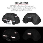 ViaTerra Claw 72 L 100% Waterproof motorcycle tailbag (Universal) - Black - Viaterra