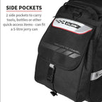 ViaTerra Claw 72 L 100% Waterproof motorcycle tailbag (Universal) - Black - Viaterra