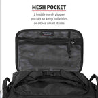ViaTerra Claw 72 L 100% Waterproof motorcycle tailbag (Universal) - Black - Viaterra