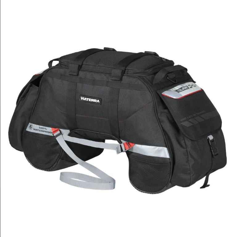 ViaTerra Claw 72 L 100% Waterproof motorcycle tailbag (Universal) - Black - Viaterra