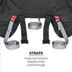 Viaterra Claw Mini 48L Tail Bag - 100% Waterproof - Black - Viaterra