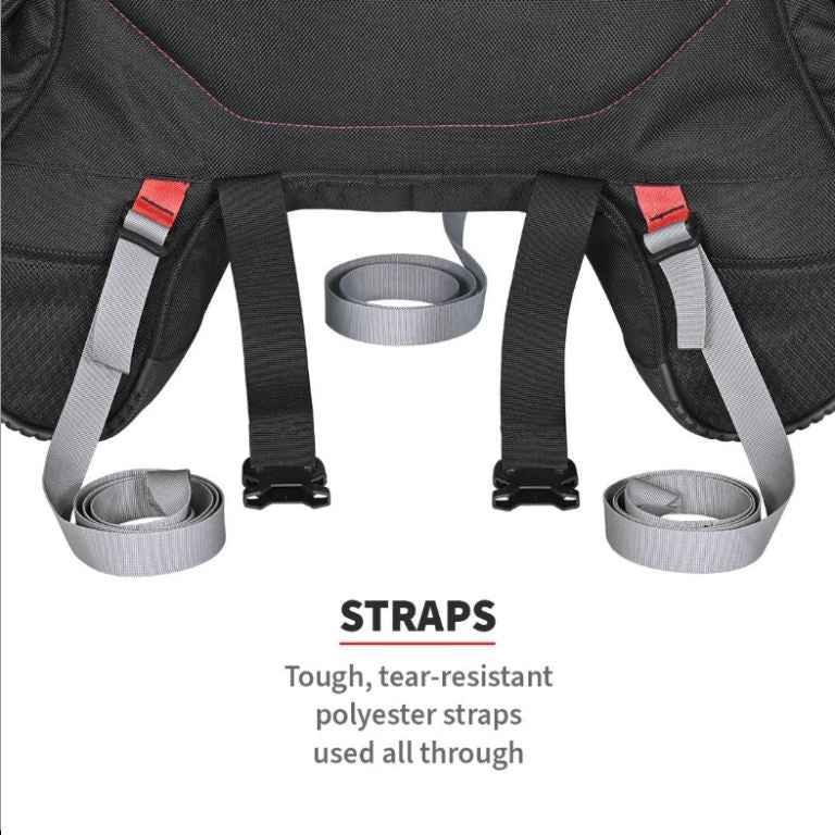 Viaterra Claw Mini 48L Tail Bag - 100% Waterproof - Black - Viaterra
