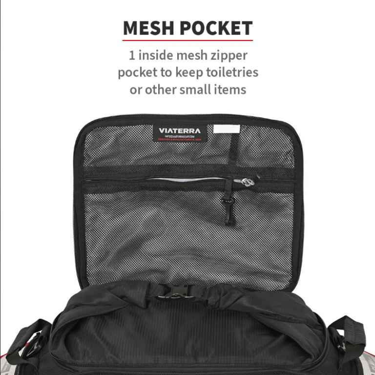 Viaterra Claw Mini 48L Tail Bag - 100% Waterproof - Black - Viaterra
