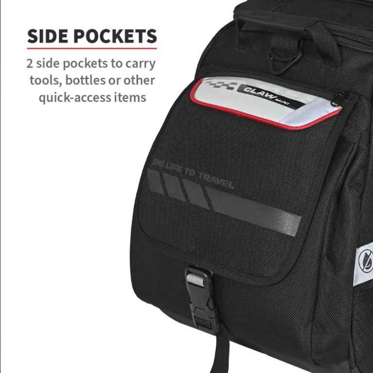 Viaterra Claw Mini 48L Tail Bag - 100% Waterproof - Black - Viaterra