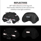 Viaterra Claw Mini 48L Tail Bag - 100% Waterproof - Black - Viaterra